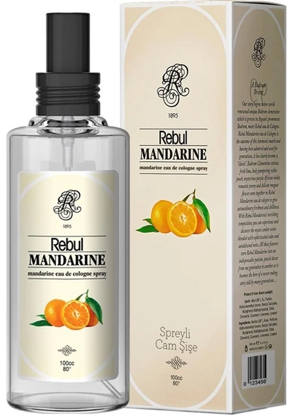 Rebul Mandarine Spreyli Kolonya Pet 125 ml